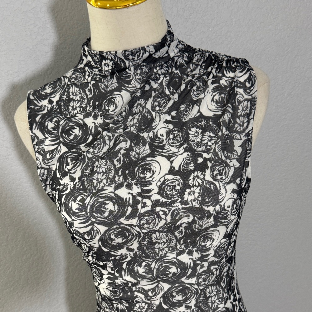 NWT-Betsy Johnson Midi Dress - Picture 7 of 10